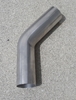 Mandrel Bend - Stainless Steel - 2-1/2" on a 6" CLR - 45°  