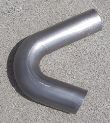 Mandrel Bend - Mild Steel - 2-1/2" on a 2-1/2" CLR - 135° 