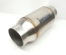 Exhaust Resonator - Stainless Steel - 3-1/2" Inlet/Outlet - 5" Case - 24" Length - RS-350-500-24