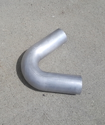 Mandrel Bend - Aluminum - 4" on a 4" CLR - 135° 