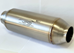 Exhaust Resonator - Stainless Steel - 2-1/2" Inlet/Outlet - 4-1/2" Case - 14" Length - RS-250-450-14