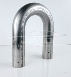 Mandrel Bend .120" Wall Stainless - 2" X 3" CLR - 180° 
