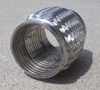 Exhaust Flex - Stainless Steel - 1-3/4" Inlet - 4" Length 
