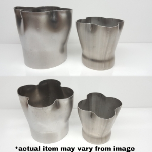 Formed Collector - Stainless Steel - 4 into 1 - 1-5/8" Inlet - 3" Outlet 