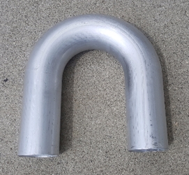 Mandrel Bend - Aluminum - 1" on a 1-1/2" CLR - 180? 