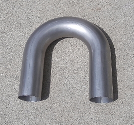 Mandrel Bend - Mild Steel - 1-3/8" on a 2-1/2" CLR - 180? 