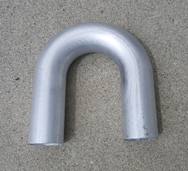 Mandrel Bend - Aluminum - 1" on a 2" CLR - 180°  
