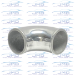 2-1/2" OD - Cast Aluminum - Tight Radius 90° Elbow - ELB-C-AL-250-90
