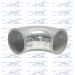 2-1/2" OD - Cast Aluminum - Tight Radius 90° Elbow - ELB-C-AL-250-90