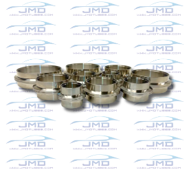 Machined Titanium V-Band Rings 