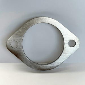 2 Bolt Flange - Titanium - 2-1/2" OD Tube - Laser Cut  