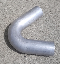 Mandrel Bend - Aluminum - 3-1/2" on a 3-1/2" CLR - 135 