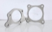 Honda Civic Type R Downpipe Flanges - Titanium - FG-Ti-CTR-DPK