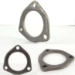 3 Bolt Flange for 2-1/2" Tube - Mild Steel - Stamped - FG-MS-3B-ST250