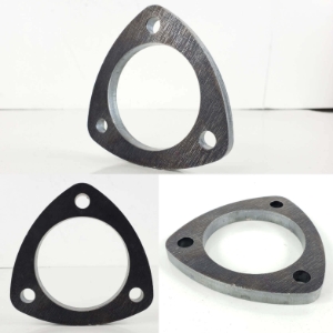 3 Bolt Flange for 2-1/2" Tube - Mild Steel 