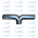 3" OD - 304 Stainless Steel - T Pipe - TP-SS-300-300