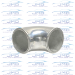 3" OD - Cast Aluminum - Tight Radius 90° Elbow  - ELB-C-AL-300-90