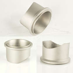 50MM Tial Style Flange - For 2-1/2" Tube - Titanium 