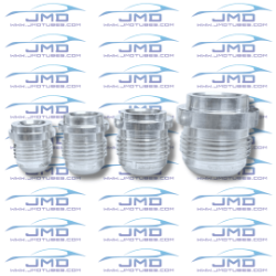 6061 Aluminum -AN Male Weld Bung  