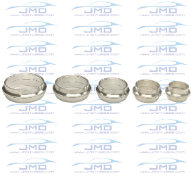 Machined Aluminum V-Band Rings  