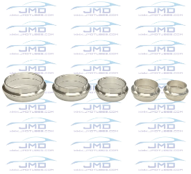 Machined Aluminum V-Band Rings 
