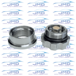 Tank Vented Fill Cap and Bung - Billet CP2 Titanium  
