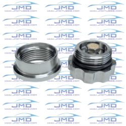 Tank Vented Fill Cap and Bung - Billet CP2 Titanium 