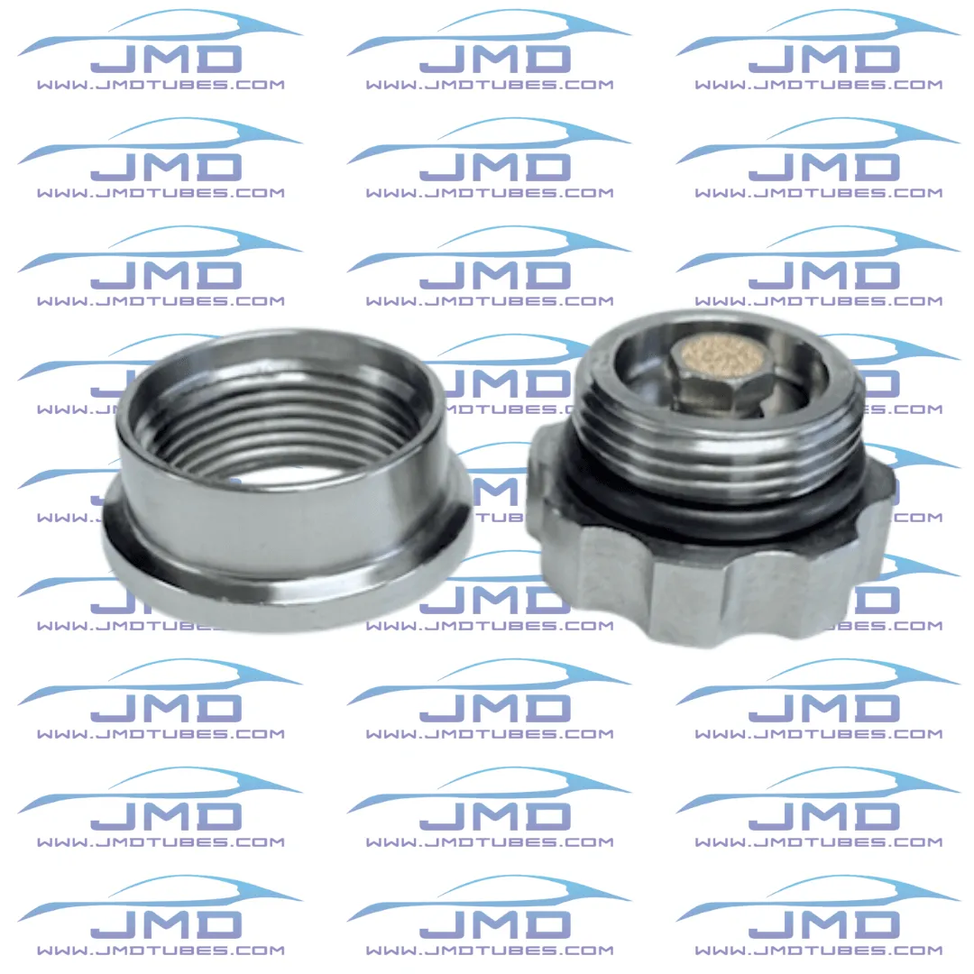 Tank Vented Fill Cap and Bung - Billet CP2 Titanium 