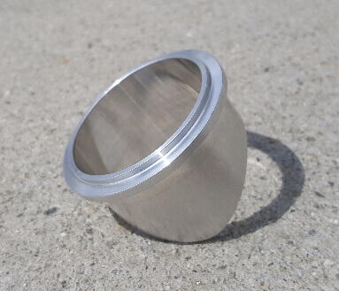 Blow Off Valve Flange - Aluminum - Tial Style - 50MM - Radius Cut 