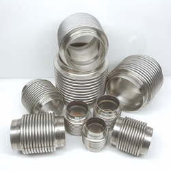 Exhaust Bellow - Stainless Steel (321) - 1-1/2" Inlet - 2-1/2" Length  