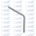 Exhaust Hanger - Stainless Steel - 1/2" Solid Rod - with Machined Tip - EXH-SS-050-ST