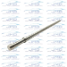 Exhaust Hanger - Stainless Steel - 3/8" Solid Rod - with Machined Tip - EXH-SS-038-90