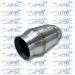Exhaust Resonator - Stainless Steel - 2-1/2" Inlet/Outlet - 4-1/2" Case - RS-SS-250-450-10