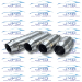 Exhaust Resonator - Stainless Steel - 2-1/2" Inlet/Outlet - 4" Case - RS-SS-250-400-8
