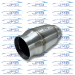 Exhaust Resonator - Stainless Steel - 2" Inlet/Outlet - 3-1/2" Case - RS-SS-200-350-10