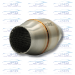 Exhaust Resonator - Stainless Steel - 2" Inlet/Outlet - 3" Case - 5-1/2" Length - RS-SS-200-300-550