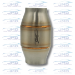 Exhaust Resonator - Stainless Steel - 2" Inlet/Outlet - 3" Case - 5-1/2" Length - RS-SS-200-300-550