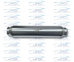 Exhaust Resonator - Stainless Steel - 3-1/2" Inlet/Outlet - 5" Case - RS-SS-350-500-12