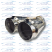 Exhaust Tip - 2.5" OD to Dual 3.5" tips - TIP-SS-250-D350-P