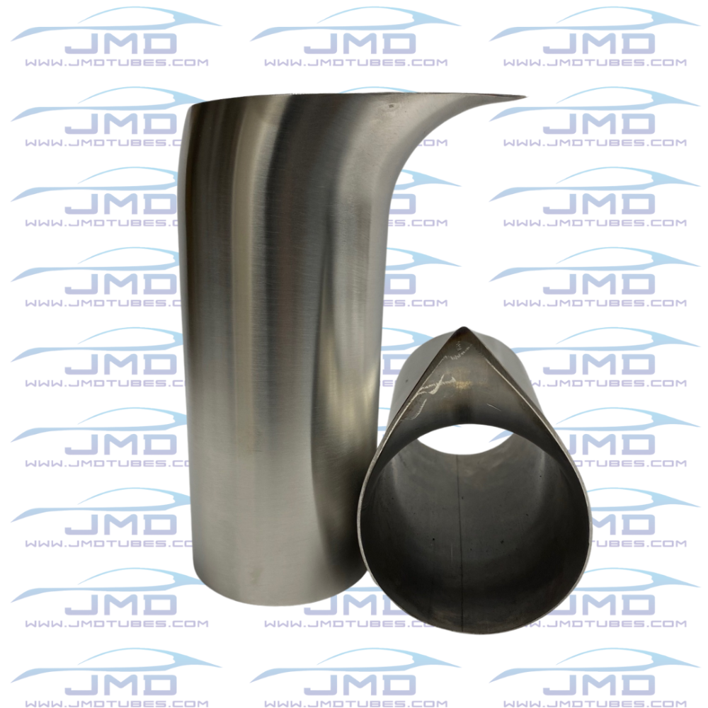 JMD Tubes - Exhaust Tip - Tear Drop - 3-1/2