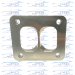 Flange - Billet - Stainless Steel - T4 - Dual 2" Inlet - FG-B-T4-D200
