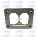 Flange - Billet - Stainless Steel - T6 - Dual 2.5" Inlet - FG-B-T6-D250