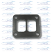 Flange - Mild Steel - T4 Divided - Laser Cut - Unthreaded - FG-MS-L-T4D