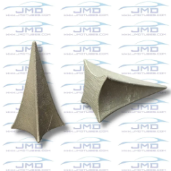4 into 1 Formed Collector Spike - 304 Stainless Steel 