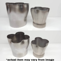 Formed Collector - Mild Steel - 4 into 1 - 2-1/2" Inlet - 4" Outlet 