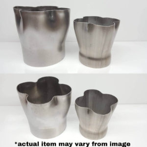 Formed Collector - Stainless Steel - 4 into 1 - 1-5/8" Inlet - 2-1/2" Outlet 