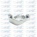 MAF Sensor Flange - 1.24" ID Port Hole - 2.06" Bolt to Bolt - 0.33" Height - MAF-R-124-206-33