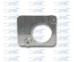 MAF Sensor Flange - 1.25" ID Port Hole - 2.06" Bolt to Bolt - 0.28" Height - MAF-R-125-206-28