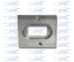 MAF Sensor Flange - 1.89" x .99" ID Port Hole - 1.60" Bolt to Bolt - 0.50" Height - MAF-O-189099-160-50