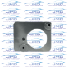 MAF Sensor Flange - Titanium - 1.25" ID Port Hole - 2.06" Bolt to Bolt - 0.28" Height  - MAF-Ti-R-125-206-28